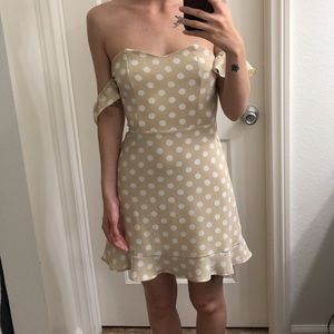 Sage the Label Willa Off Shoulder Mini Dress